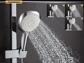 Душевая система D&K BerlinFreie DA1433701A01 хром