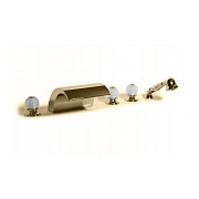 Смеситель для ванны Bongio Rivoli 05535OR00D золото