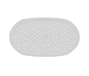 Полка в ванную овальная ArtCeram Fuori Scala TFA003 05 1-ярусная 36х58см белый