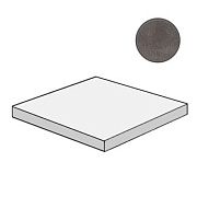 Плитка для ступеней Atlas Concord Италия Boost AMJN Smoke Scalino Angolare 33х33см 0,109кв.м. неполированная