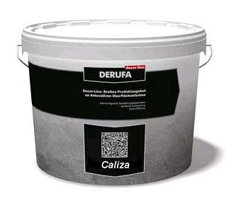 Декоративное покрытие DERUFA Caliza Акриловый травертин 15кг