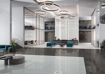 Настенная плитка Atlas Concord Италия MARVEL STONE A4S3 Carrara Pure 50х120см 1,8кв.м. глянцевая