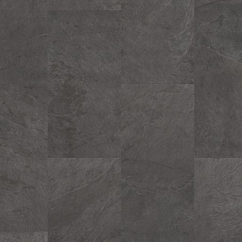 Виниловый ламинат Quick-Step Сланец чёрный AVST40035 610х303х5мм 33 класс 1,85кв.м