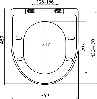 Сиденье для унитаза RAVAK X01451 с микролифтом