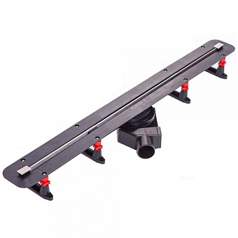 Щелевой душевой трап Pestan Confluo Slim Line 750 84,8х11,6см горизонтальный сток