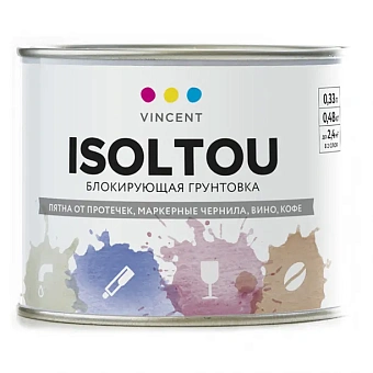 Грунтовка для подготовки основания VINCENT DECOR Isoltou 0,48кг