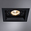 Светильник точечный встраиваемый Arte Lamp CANIS A6661PL-1BK 50Вт GU10