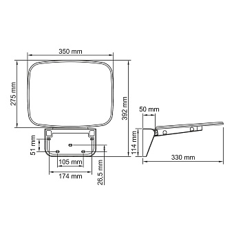 Стул для душа WASSERKRAFT SS402