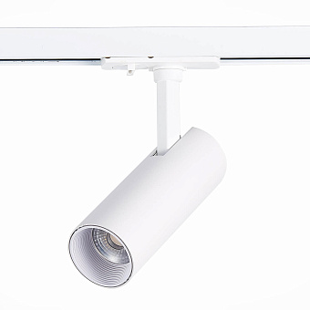 Трековый светильник ST Luce MONO ST350.546.10.36 10Вт LED матовый белый для однофазного трека
