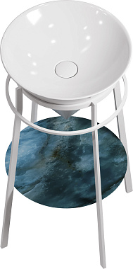 Консоль под раковину KERAMA MARAZZI Cono CO.44.WHT.M белый матовый