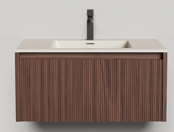 Тумба под раковину подвесная SALINI DOMINO 27D208ONF 80х50х40см