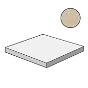 Плитка для ступеней Atlas Concord Италия Kone AALL Beige Scalino Ang 33х33см 0,109кв.м. неполированная