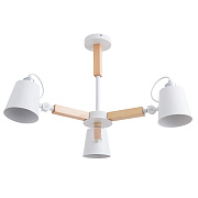 Люстра потолочная Arte Lamp OSCAR A7141PL-3WH 40Вт 3 лампочек E27
