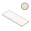 Плитка для ступеней Atlas Concord Италия Lims A3VZ Ivory Scalino 75х37,5см 1,125кв.м. неполированная