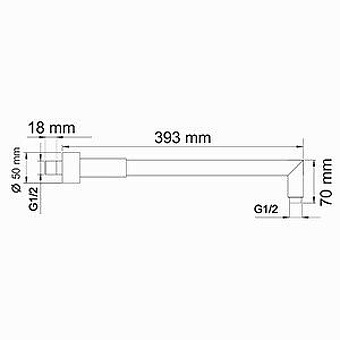 Душевая система WASSERKRAFT A175819 хром