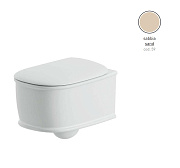 Унитаз подвесной ArtCeram Atelier ATV001 59 00 безободковый
