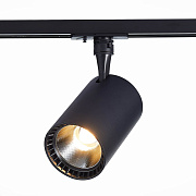 Трековый светильник ST Luce CAMI ST351.436.15.36 15Вт LED матовый чёрный для однофазного трека
