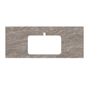 Столешница KERAMA MARAZZI Plaza PL2.VT280.120 Керамогранит 117х48см Парнас пепельный лаппатированный