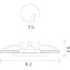 Светильник точечный встраиваемый Arte Lamp AQUA A5440PL-1WH 50Вт GU10