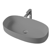 Раковина накладная ArtCeram COGNAC COL005 15 00 35х68см