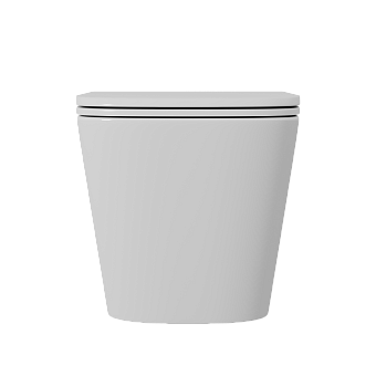 Унитаз подвесной D&K Quadro DT1516016 безободковый с микролифтом