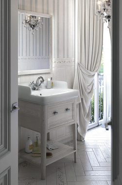 Матовый керамогранит KERAMA MARAZZI Кантри Шик SG401700N серый 9,9х40,2см 1,11кв.м.