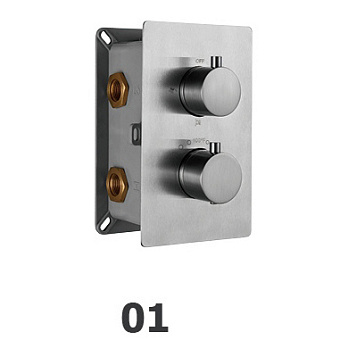 Смеситель для душа RGW Shower Panels 21140542-11 SP-42 хром