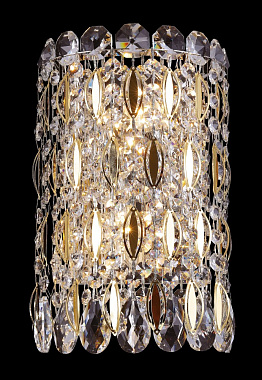 Бра CRYSTAL LUX LIRICA LIRICA AP2 CHROME/GOLD-TRANSPARENT 120Вт E14