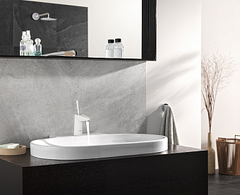 Смеситель для раковины GROHE Eurodisc joy 23425LS0 белый