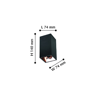 Светильник потолочный Favourite Tetrahedron 2400-1U 12Вт LED