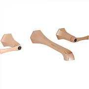 Смеситель для раковины Cisal Cherie CF0135107E розовое золото