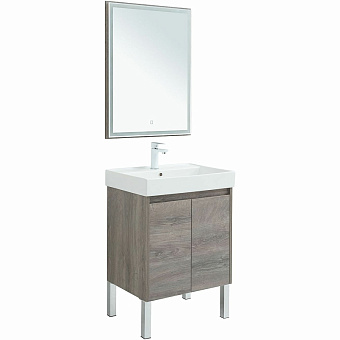 Мебель для ванной AQUANET Nova Lite 302533 серый