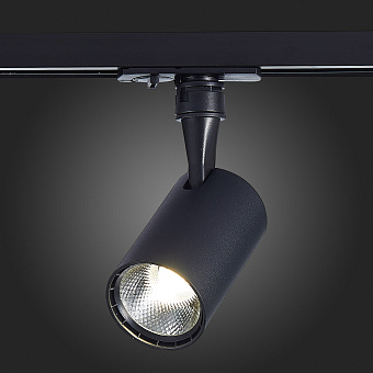 Трековый светильник ST Luce CAMI ST351.446.10.36 10Вт LED матовый чёрный для однофазного трека