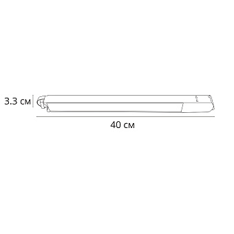 Трековый светильник Arte Lamp LINEETTA A4571PL-1BK 12Вт LED прозрачный для однофазного трека