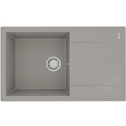 Мойка кухонная LEMARK IMANDRA 840 9910033 50х84см грей