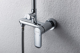 Душевая система BRAVAT OPAL F9125183CP-A-RUS хром