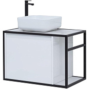 Тумба под раковину подвесная AQUANET Nova Lite Loft 261650 44х75х51,8см