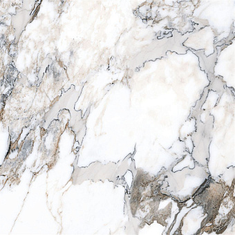 Лаппатированный керамогранит VITRA Marble-Х K949761LPR01VTE0 Бреча Капрайа белый 60х60см 1,44кв.м.