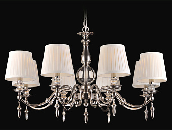 Люстра подвесная Newport 31700 31708/C без абажуров 60Вт 8 лампочек E14