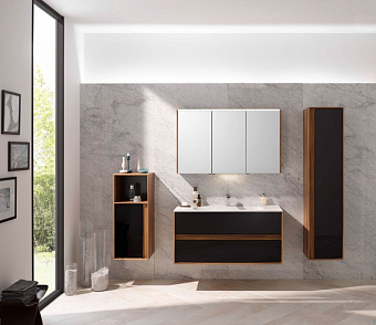 Пенал подвесной VITRA Metropole 58203 40х35х160см сливовое дерево