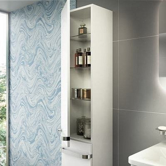 Пенал подвесной IDEAL STANDARD TONIC II R4319WG 30х35х173,5см lacquered white glossy