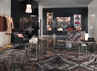 Керамическая мозаика Atlas Concord Италия Marvel Dream AOVM Crystal Beauty Leaf Lapp 42,3х27,2см 0,69кв.м.