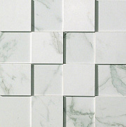 Керамическая мозаика Atlas Concord Италия Marvel ASLC Calacatta Mosaico 3D 30х30см 0,54кв.м.