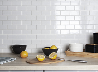 Керамическая мозаика Starmosaic Homework A1001G White Glossy 29,4х28,8см 1,02кв.м.