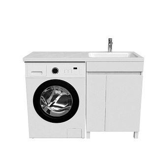 Тумба с раковиной IDDIS Optima Home OPH12RDi95K 48х120х89см