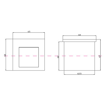 Светильник точечный встраиваемый Maytoni Arca O038-L3B 3Вт LED