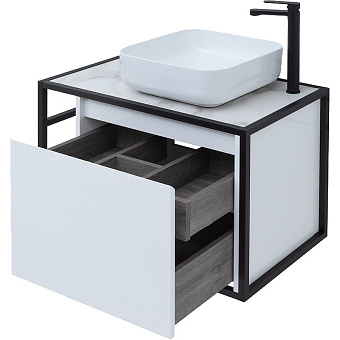 Тумба под раковину подвесная AQUANET Nova Lite Loft 261649 44х75х51,8см