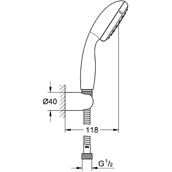 Набор смесителей GROHE Eurosmart 124470 хром