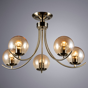 Люстра потолочная Arte Lamp SCARLETT A2715PL-5AB 60Вт 5 лампочек E27