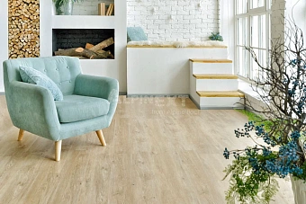 Виниловый ламинат Alpine Floor Дуб Кремовый ЕСО 3-23 1219х184,15х3мм 43 класс 2,25кв.м